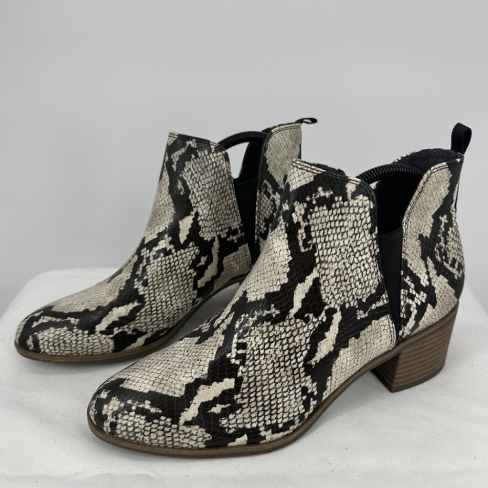Dr Scholl’s | Women’s 11 Snake Print Teammate Ankle Boots